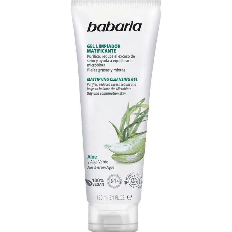 BABARIA - Cosmética Facial - ALOE VERA / (8 opciones)