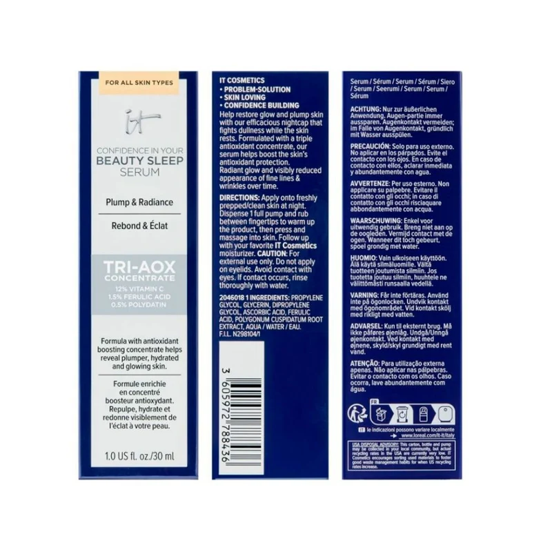 IT COSMETICS - Cosmética Facial - CONFIDENCE / (6 opciones)