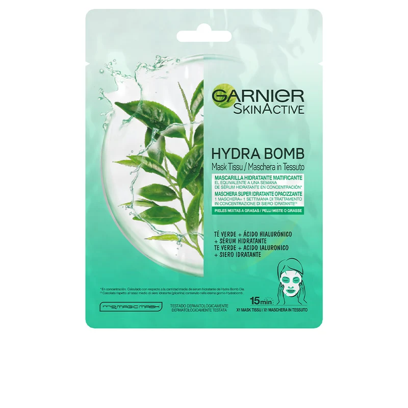 GARNIER - Cosmética Facial - SKINACTIVE HYDRABOMB / (3 opciones)