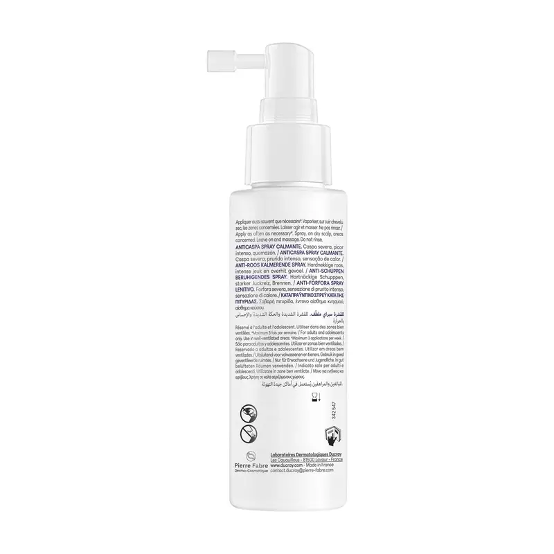 Ducray Kelual Ds Intensive Spray Calmante, 100 ml