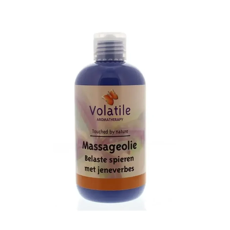 Volatile Massageolie belaste spieren