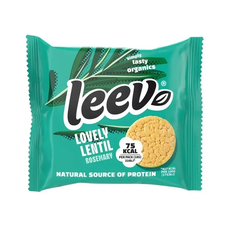 Leev Lovely lentil cakes rosemary demeter biologisch