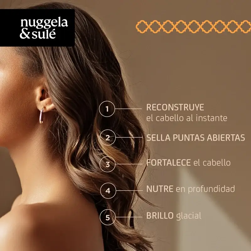 Nuggela & Sulé Ampollas Keratina-Hialurónico , 4 x 10 ml