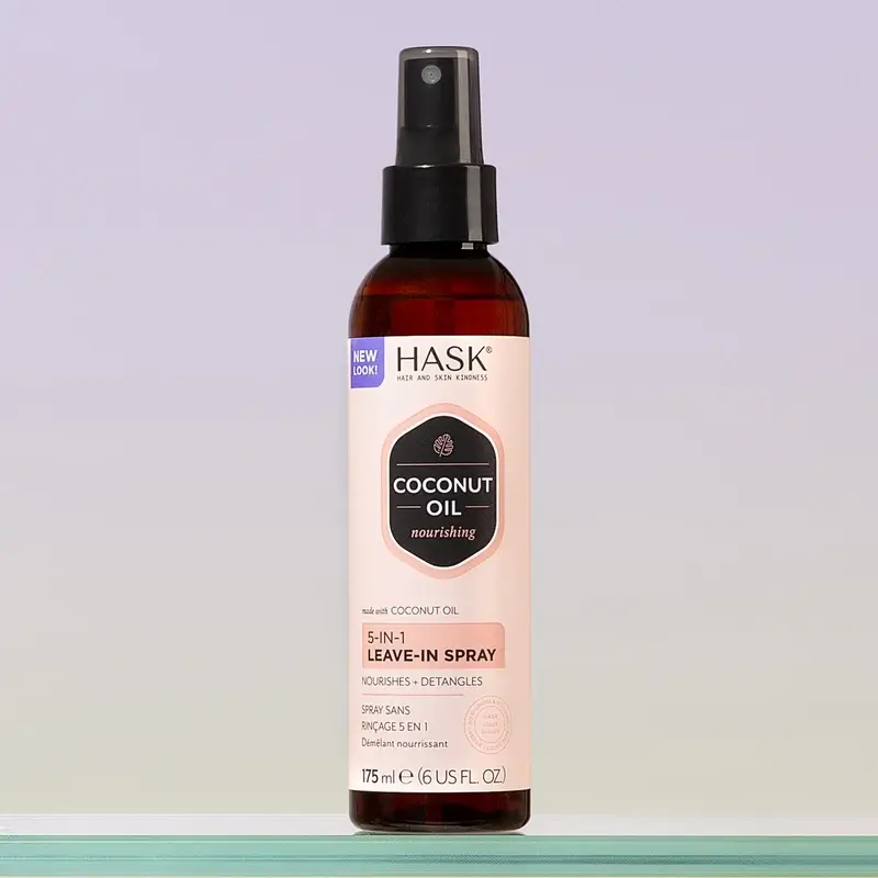 Hask Spray Acondicionador 5En1 Coconut Oil , 175 ml