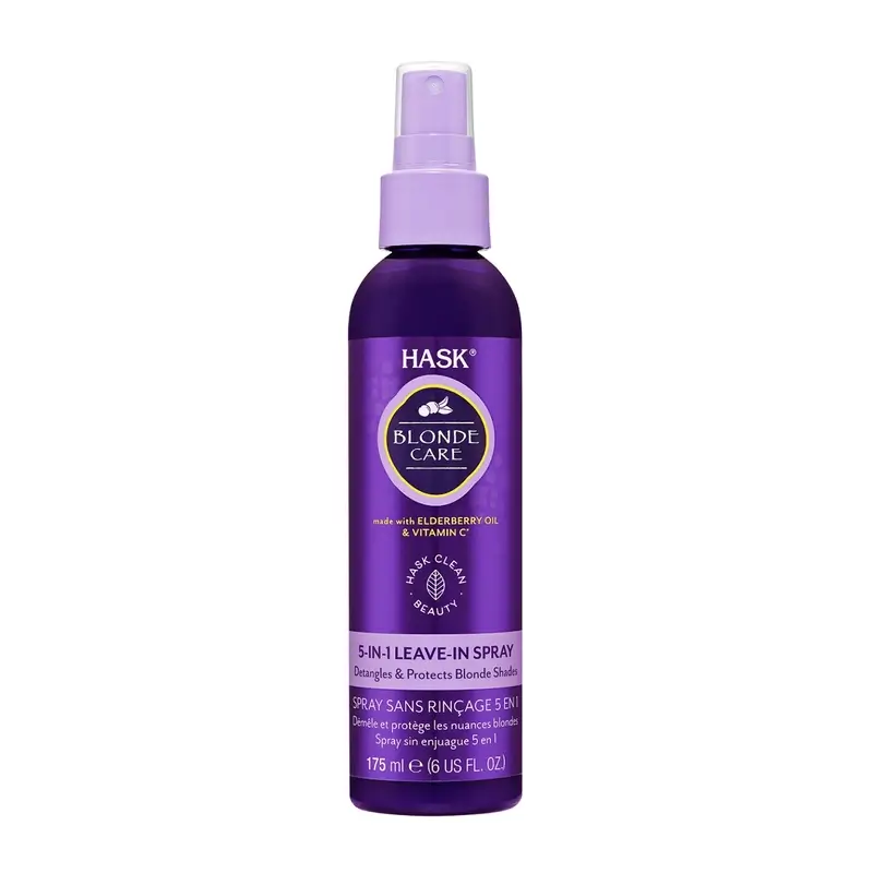 Hask Spray Acondicionador 5En1 Blonde Care , 175 ml