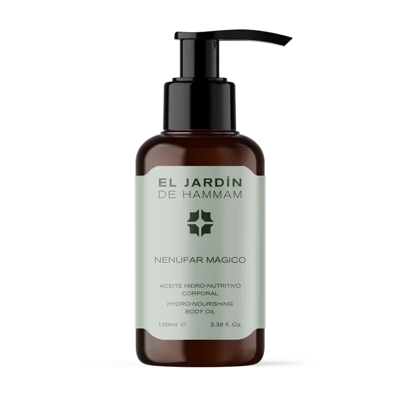El Jardín De Hammam Aceite Hidro-Nutritivo Corporal Nenúfar Mágico , 100 ml