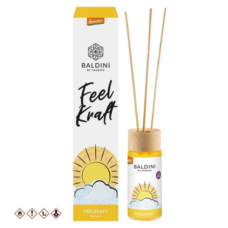 Baldini Geurstokjes feelkraft biologisch demeter 50 ml