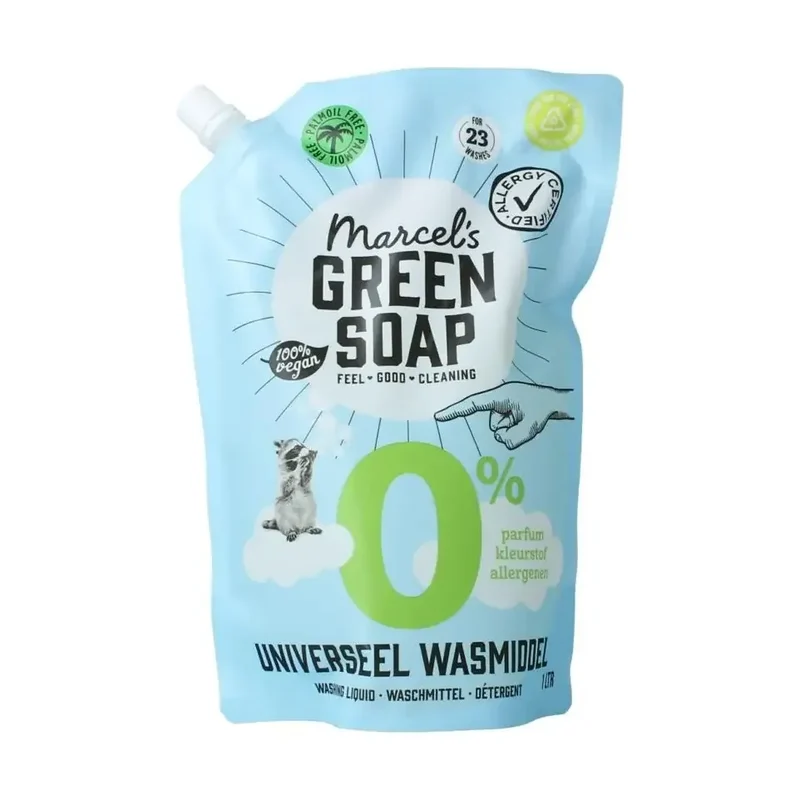 Marcel`s GR Soap Wasmiddel universeel 0% navul 1 liter