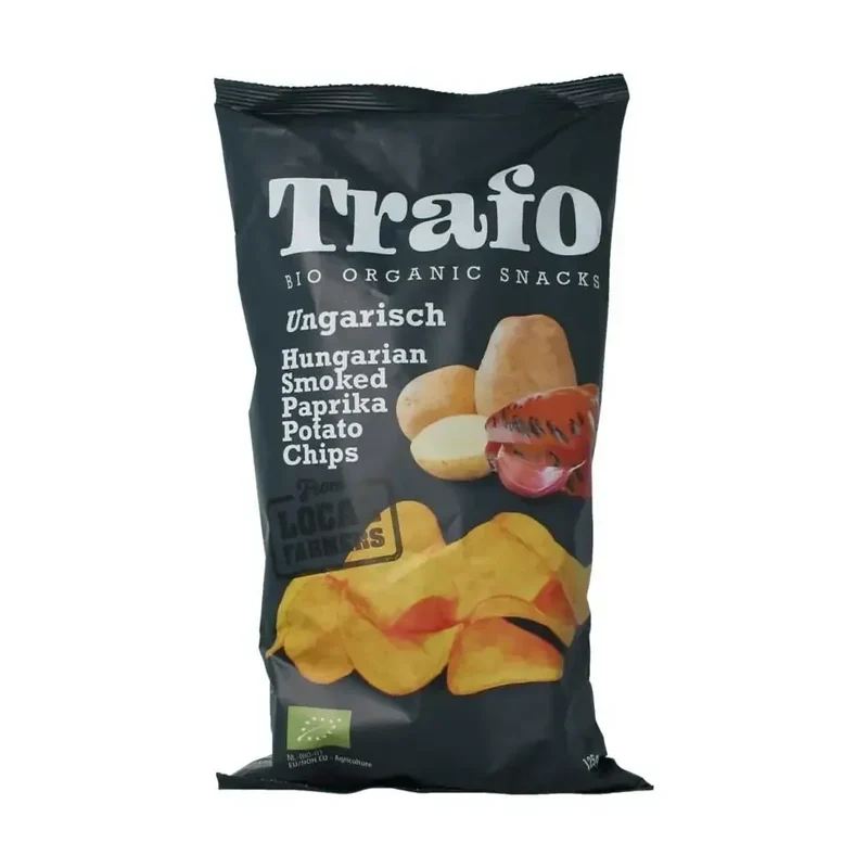 Trafo Chips Hongaarse paprika biologisch 125 gram