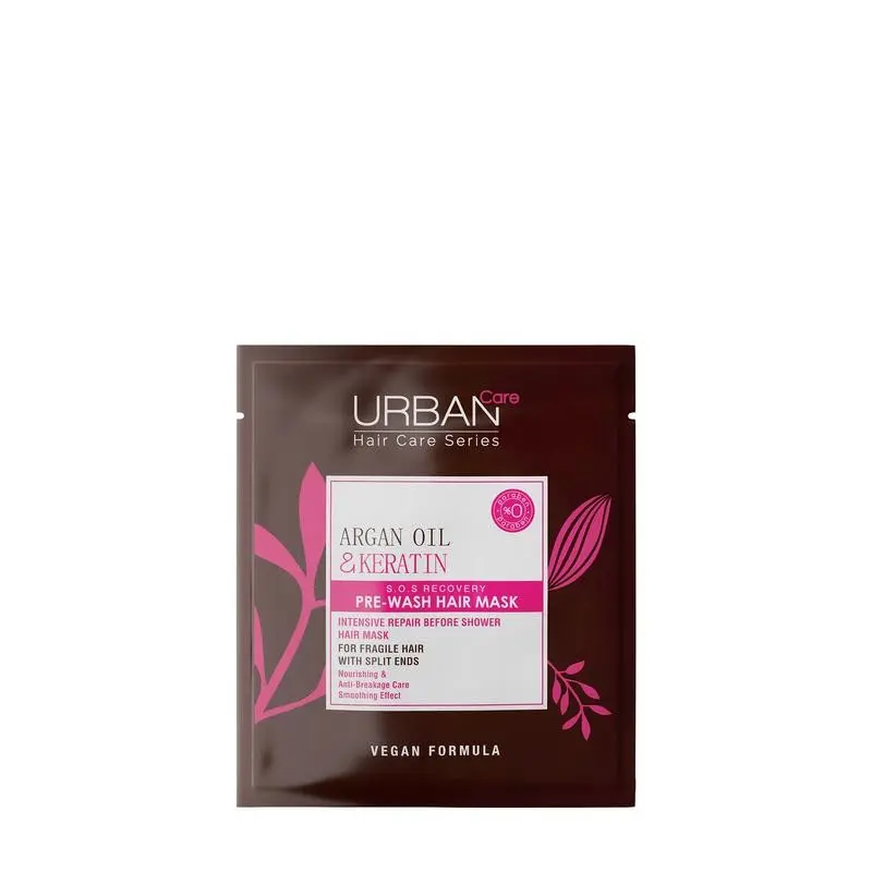 Urban Care Argan oil & keratin pre-wash hair mask 50 ml
