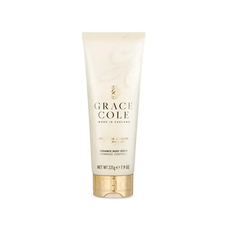 Grace Cole Nectarine blossom & grapefruit body scrub 225 gram