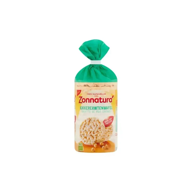 Zonnatura Kikkererwtenwafel 100 gram