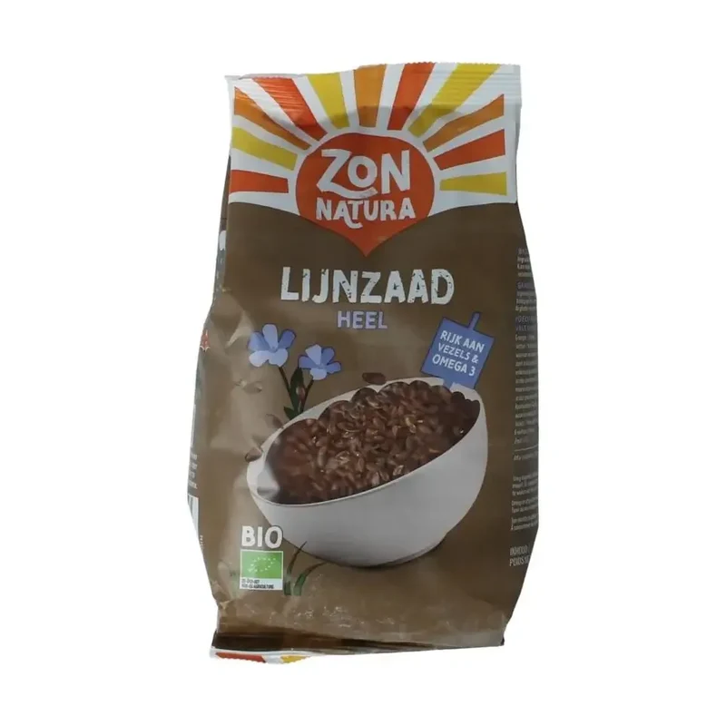 Zonnatura Lijnzaad heel 400 gram