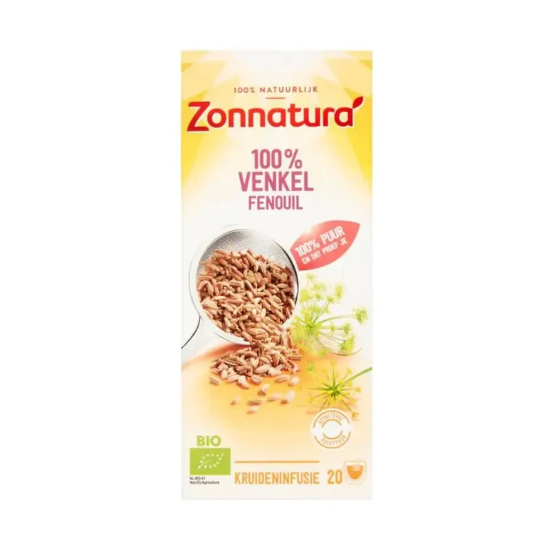 Zonnatura Venkel thee 100% 20 zakjes