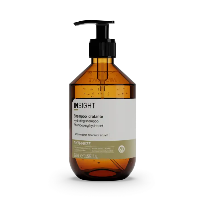 INSIGHT ANTI-FRIZZ SHAMPOO IDRATANTE – shampoo professionale idratante per capelli secchi, crespi e indisciplinati