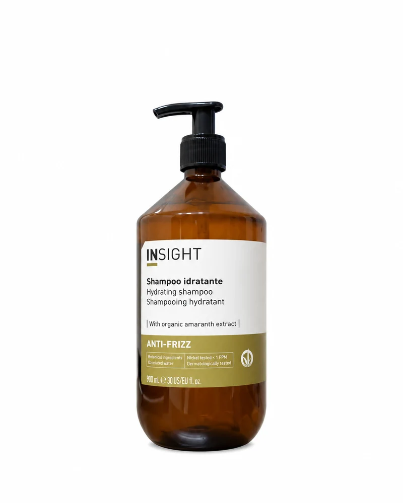 INSIGHT ANTI-FRIZZ SHAMPOO IDRATANTE – shampoo professionale idratante per capelli secchi, crespi e indisciplinati