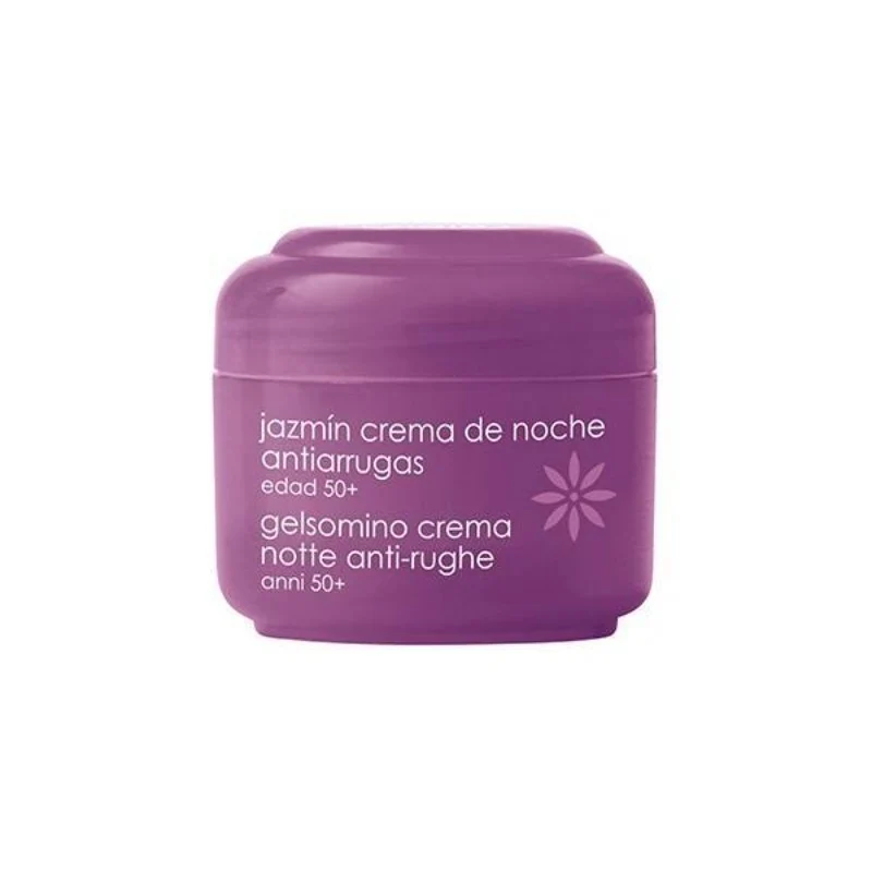 Crema facial de noche Antiarrugas Jazmín
