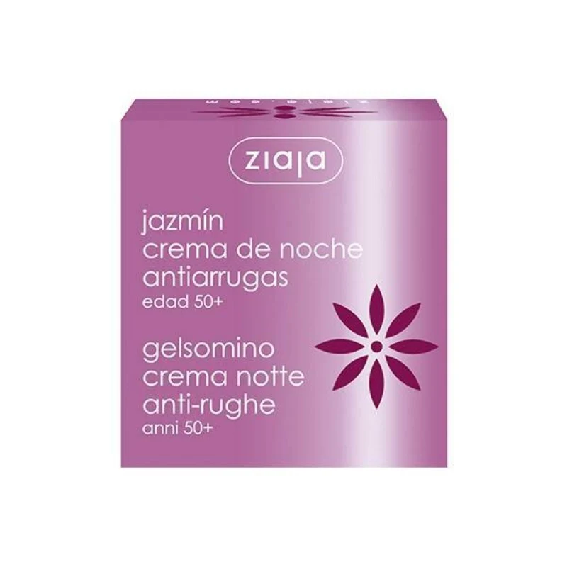Crema facial de noche Antiarrugas Jazmín