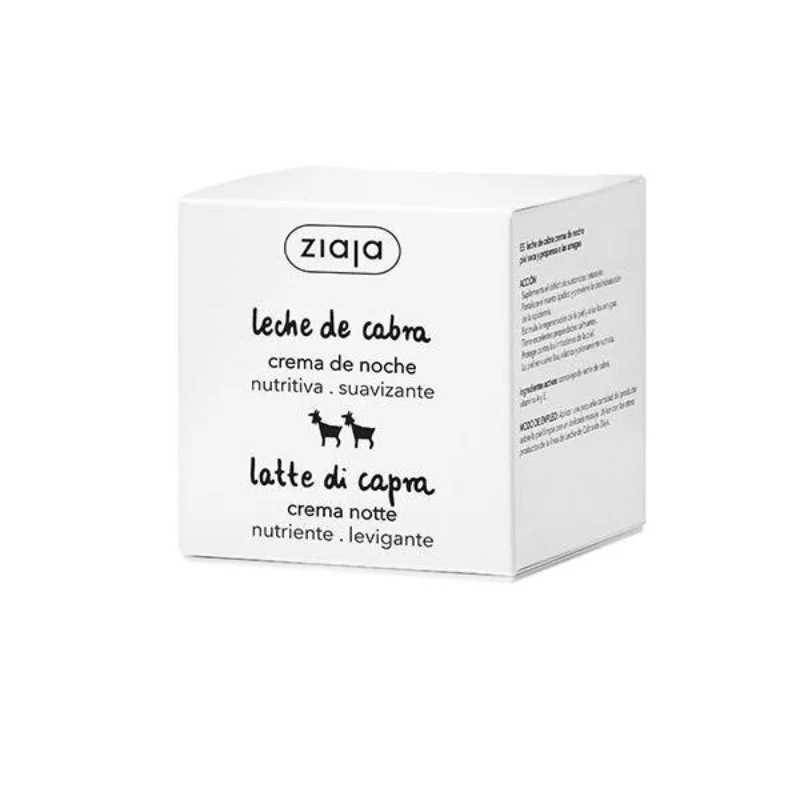 Crema facial de noche Leche de Cabra