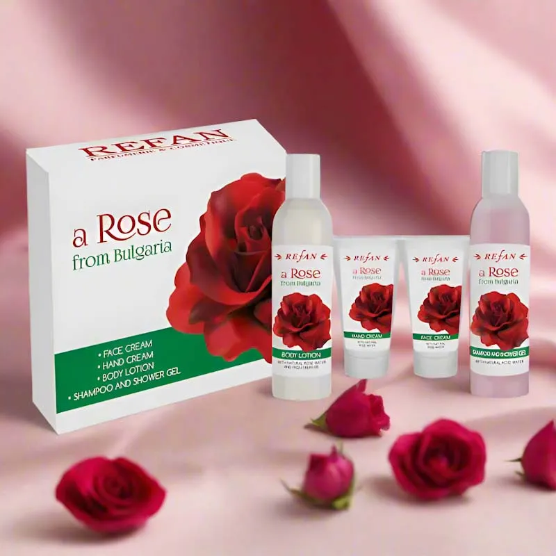 Pack Cuidado facial y corporal Rosa de Bulgaria - No.5