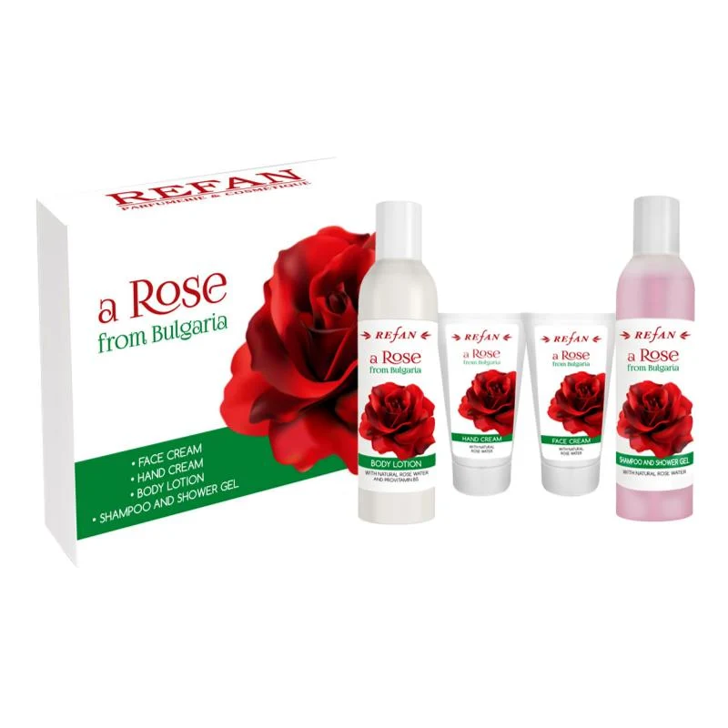 Pack Cuidado facial y corporal Rosa de Bulgaria - No.5