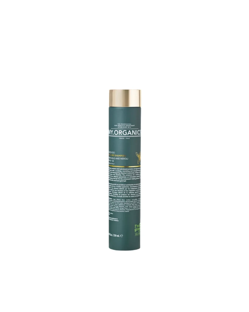 MY.ORGANICS- MY.LUXE SHAMPOO – Shampoo nutriente e fortificante con Oro e Neroli