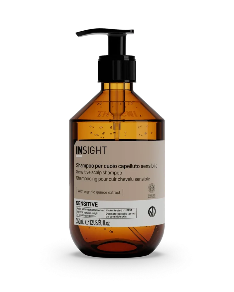 INSIGHT SENSITIVE SHAMPOO PER CUOIO CAPELLUTO SENSIBILE – shampoo professionale detergente e lenitivo per cute delicata