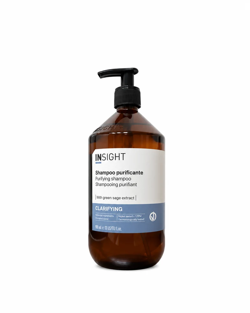 INSIGHT CLARIFYING SHAMPOO PURIFICANTE – shampoo professionale antiforfora e riequilibrante per il cuoio capelluto