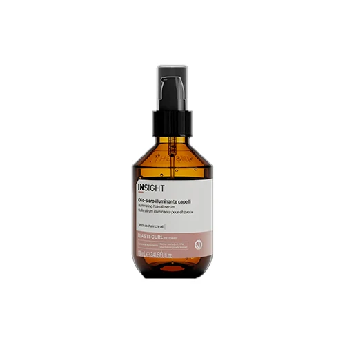 INSIGHT ELASTI-CURL OLIO SIERO ILLUMINANTE CAPELLI – olio professionale nutriente e anti-crespo per capelli ricci
