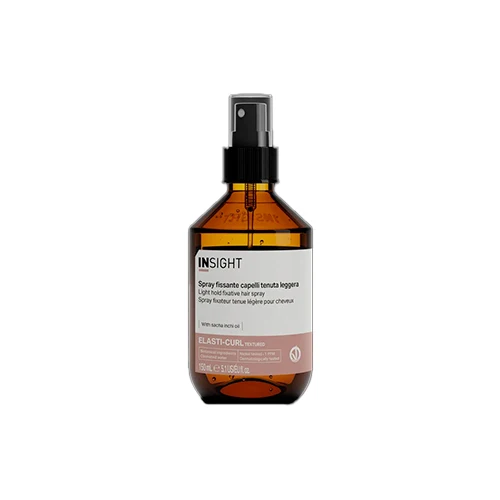 INSIGHT ELASTI-CURL SPRAY FISSANTE CAPELLI – spray professionale a tenuta leggera anti-crespo per capelli ricci