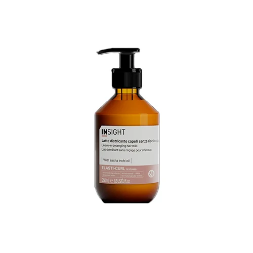 INSIGHT ELASTI-CURL LATTE DISTRICANTE CAPELLI – latte professionale senza risciacquo idratante e anti-crespo per capelli ricci