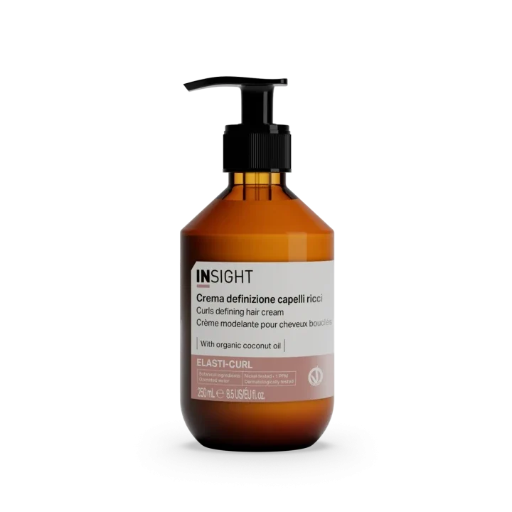 INSIGHT ELASTI-CURL CREMA DEFINIZIONE CAPELLI RICCI – crema professionale modellante anti-crespo per capelli mossi e ricci