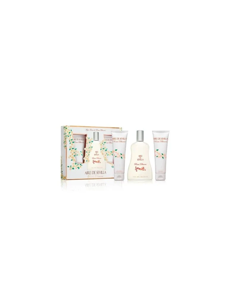Aire De Sevilla Rosas Blancas Edt Spray 100ml Sets