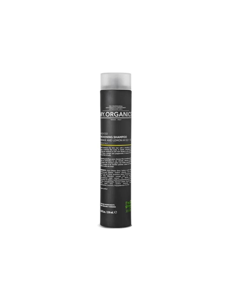 MY.ORGANICS THICKENING SHAMPOO – Shampoo volumizzante per capelli fini