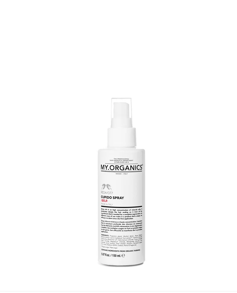 MY.ORGANICS CUPIDO SPRAY GOJI RESURRECTION - Spray remineralizzante ristrutturante per capelli danneggiati