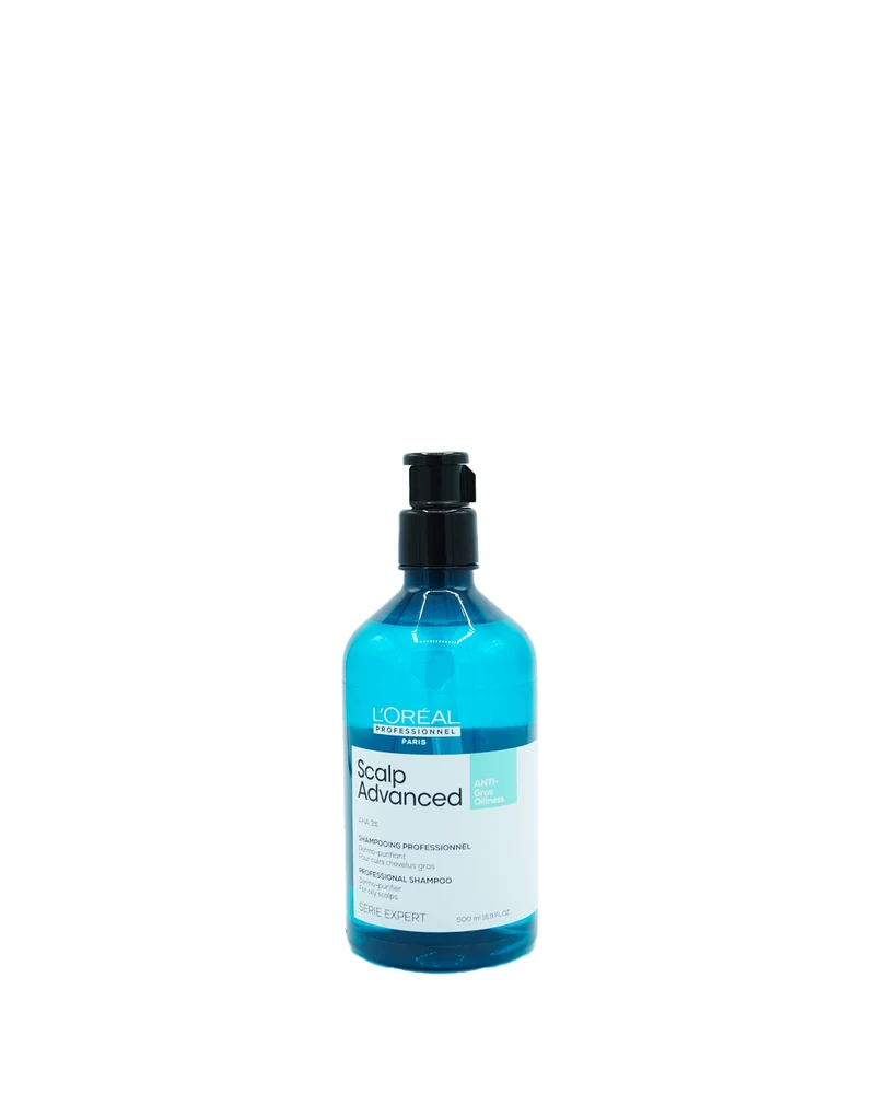 L'Oreal Professionel Paris - Scalp Advanced - Shampoo Professionale - Anti Gras Oiliness - Dermo-Purificant