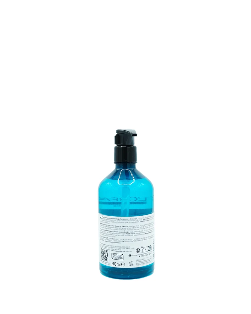 L'Oreal Professionel Paris - Scalp Advanced - Shampoo Professionale - Anti Gras Oiliness - Dermo-Purificant