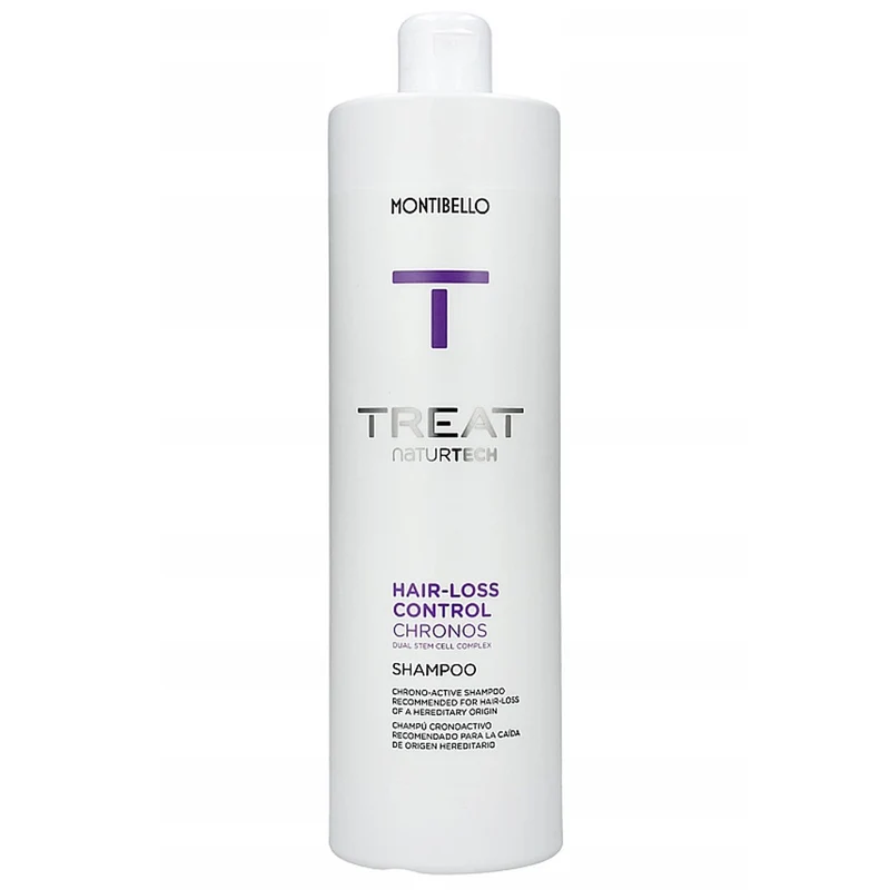 Montibello - Champú Anticaida Treat NaturTech Hair-Loss Control Chronos 1000 ml