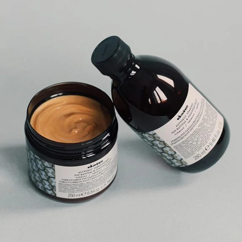 Davines - Champú con Pigmentos Tabaco Alchemic Tobacco 280 ml