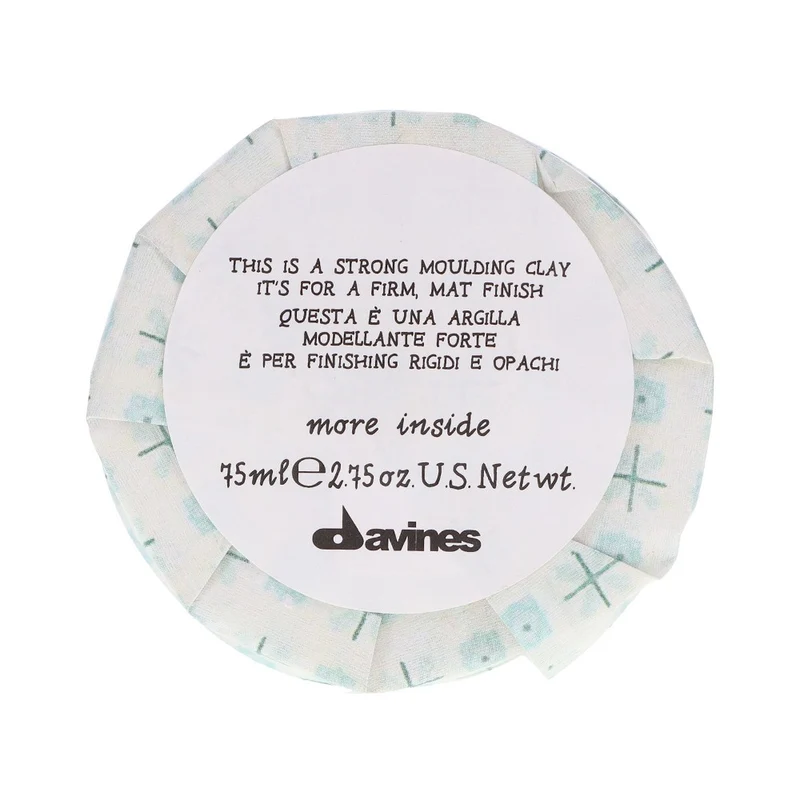 Davines - Arcilla de Fijación Fuerte More Inside Strong Moulding Clay 75 ml