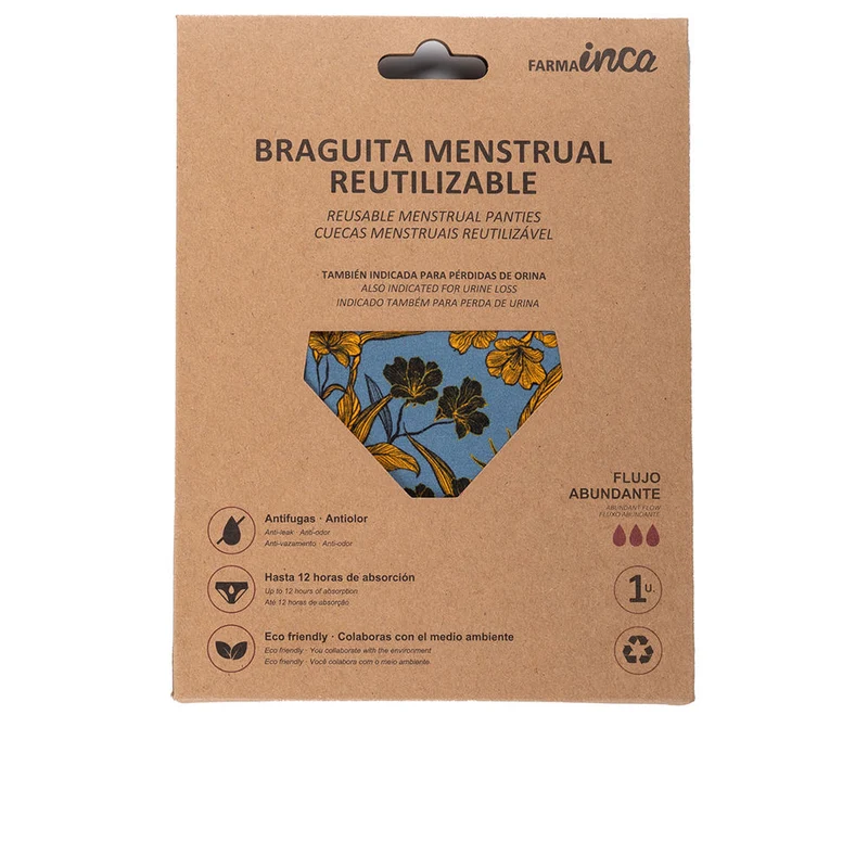 INCA - Higiene - BRAGUITA MENSTRUAL / (8 opciones)