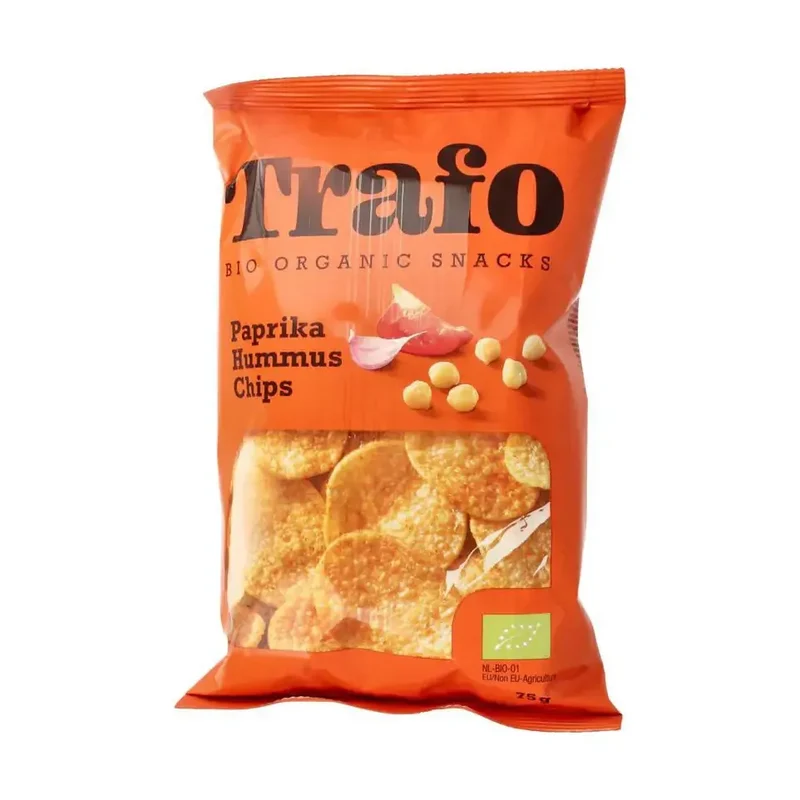 Trafo Hummus chips paprika 75 gram