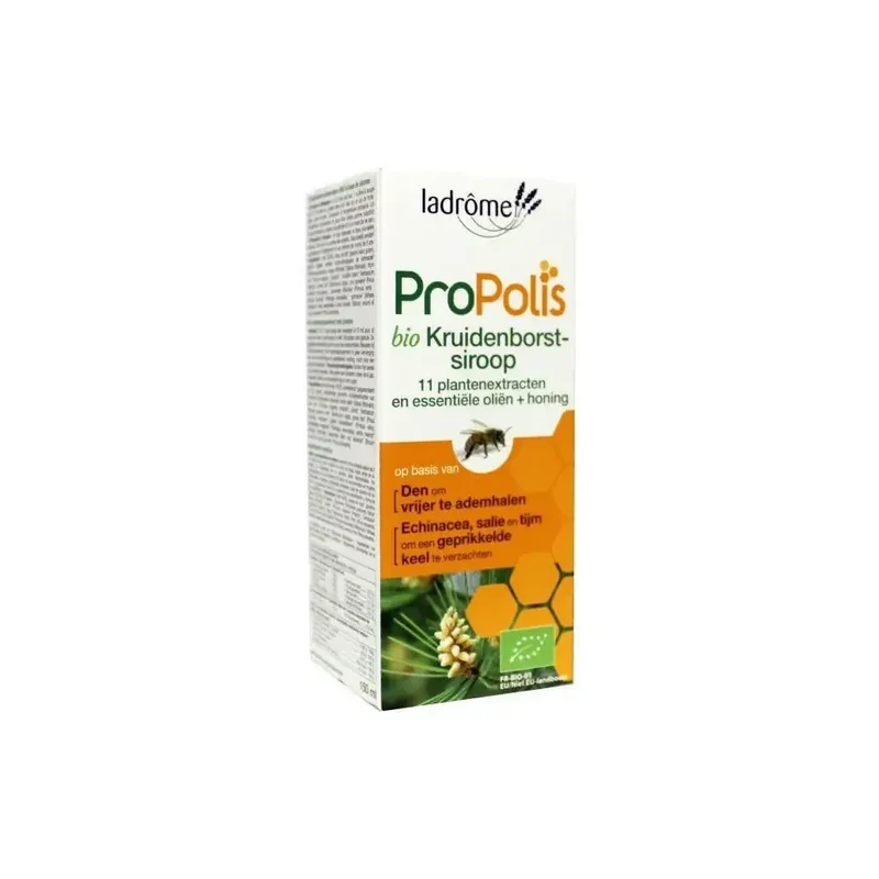 La Drome Propolis kruidenborstsiroop 150 ml