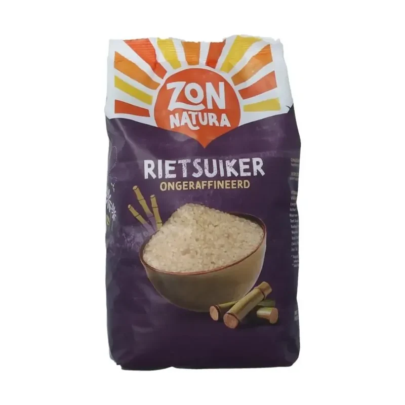Zonnatura Rietsuiker ruw 750 gram
