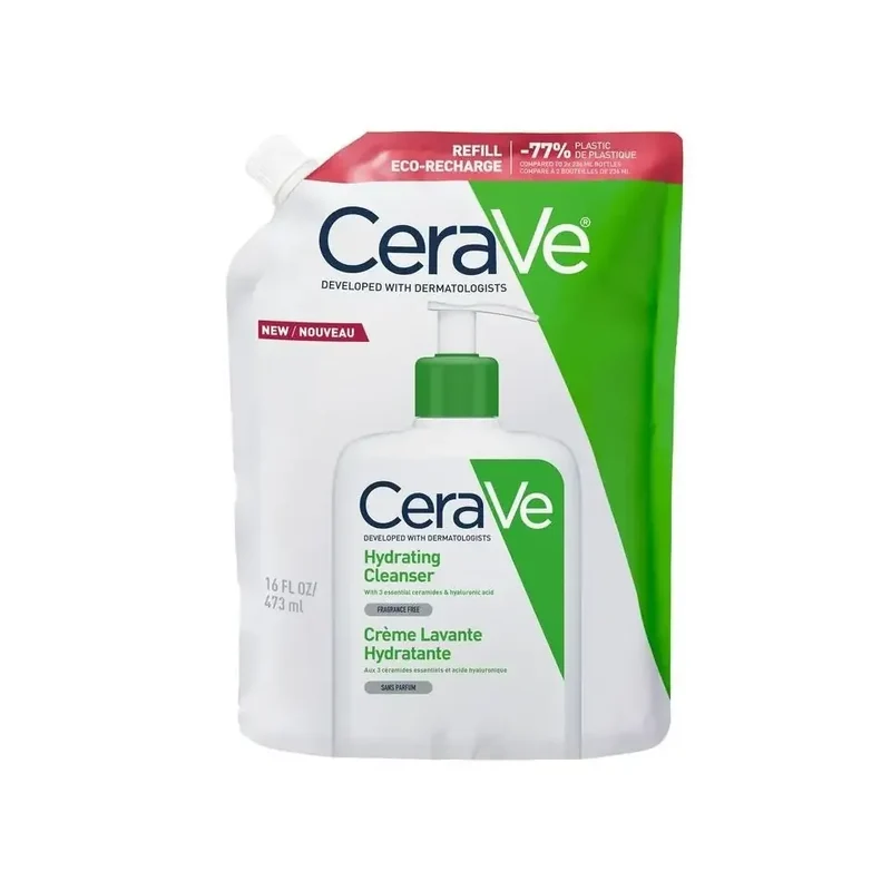 Cerave Hydraterende reinigingscrème navulling 473 ml
