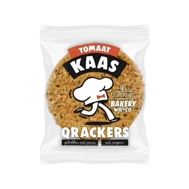 Leev Cracker kaas tomaat biologisch 46 gram