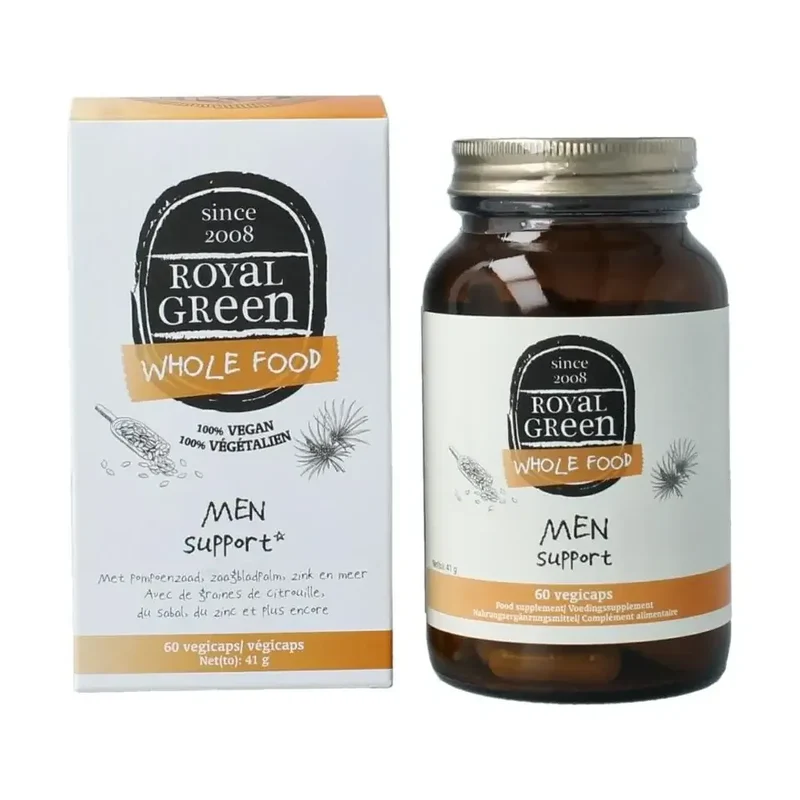 Royal Green Men support biologisch 60 capsules