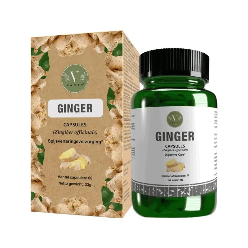Vanan Ginger capsules 60 vcaps
