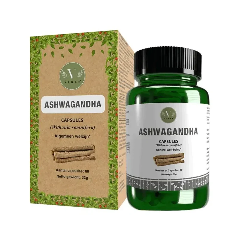 Vanan Ashwagandha capsules 60 vcaps