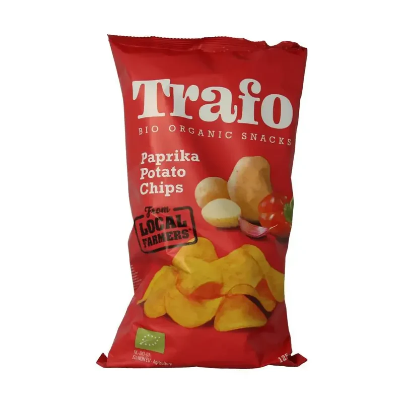 Trafo Chips paprika 125 gram